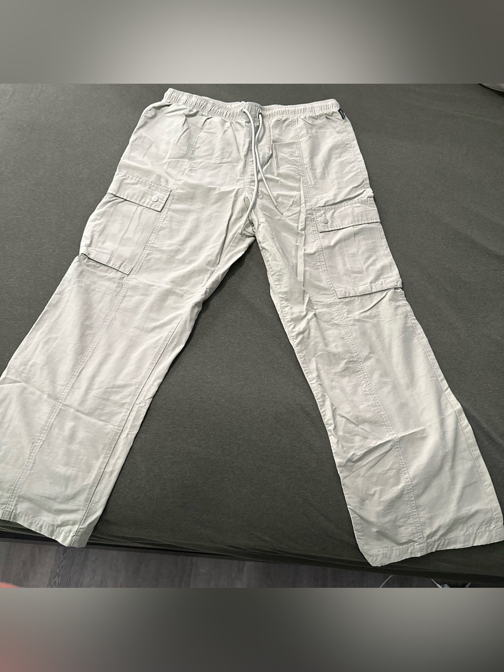 Pacsun Women Lime green baggy Cargo Drawstring Pants
